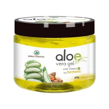 Korus Essential Aloe Vera Gel with Turmeric and Vitamin E - Distacart