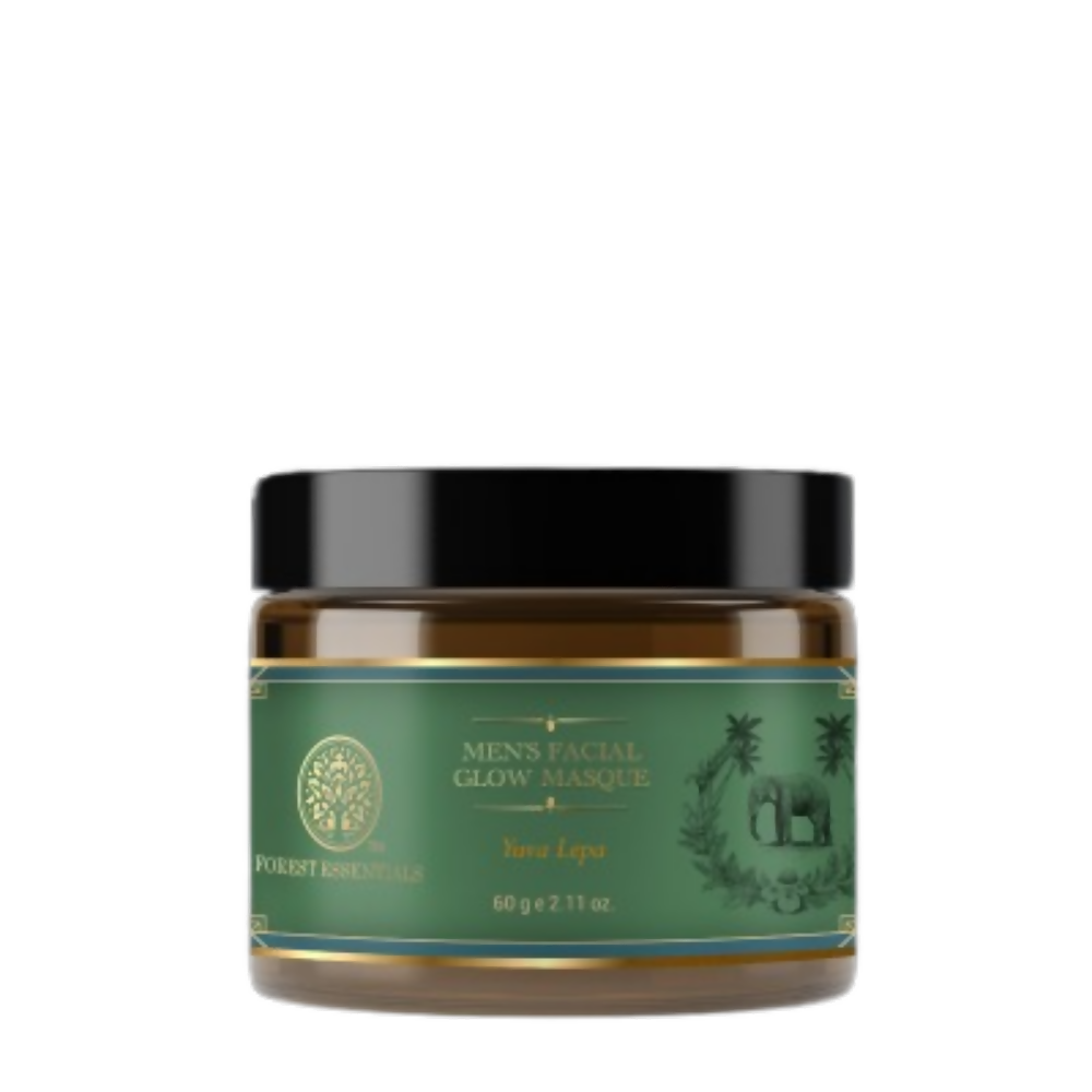 Forest Essentials Men's Facial Glow Masque Yuva Lepa - Distacart