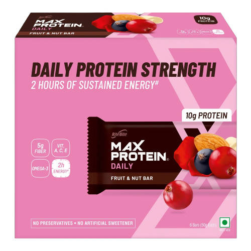 RiteBite Max Protein Daily Fruit & Nut Bar - Distacart