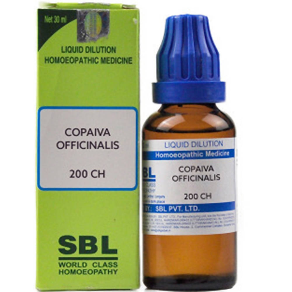 SBL Homeopathy Copaiva Officinalis Dilution 200 CH