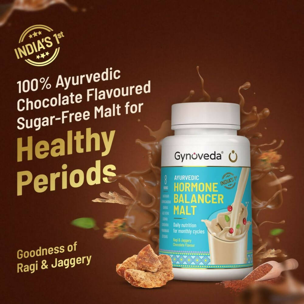 Gynoveda Hormone Balancer Malt With Ragi & Jaggery - Distacart
