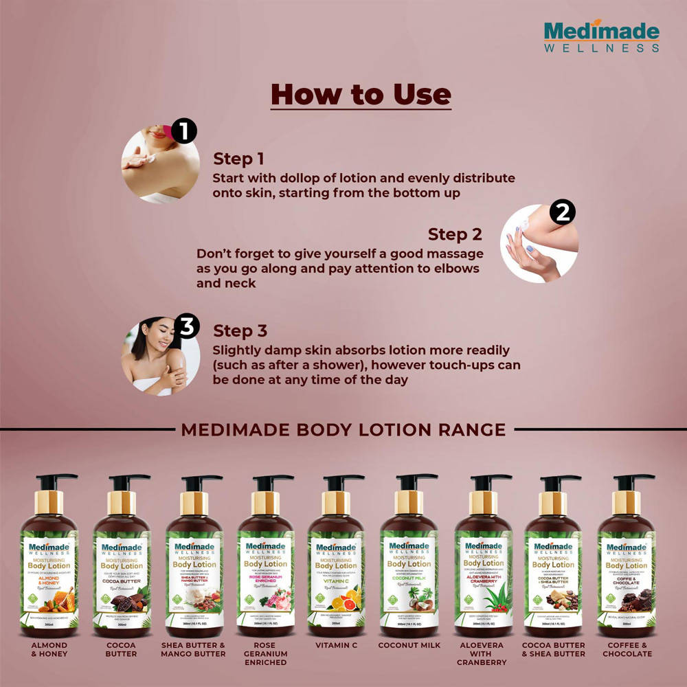 Medimade Wellness Coffee and Chocolate Moisturising Body Lotion - Distacart