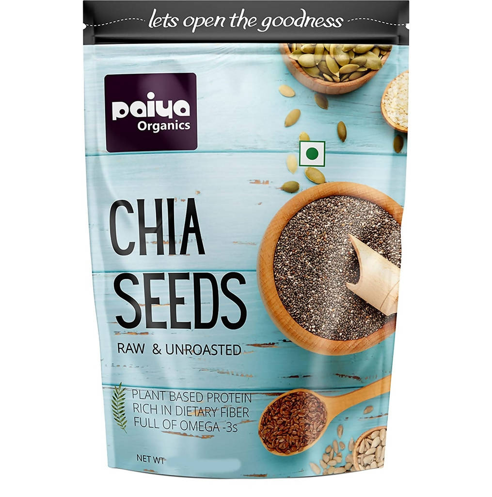 Paiya Organics Raw Chia Seeds - Distacart