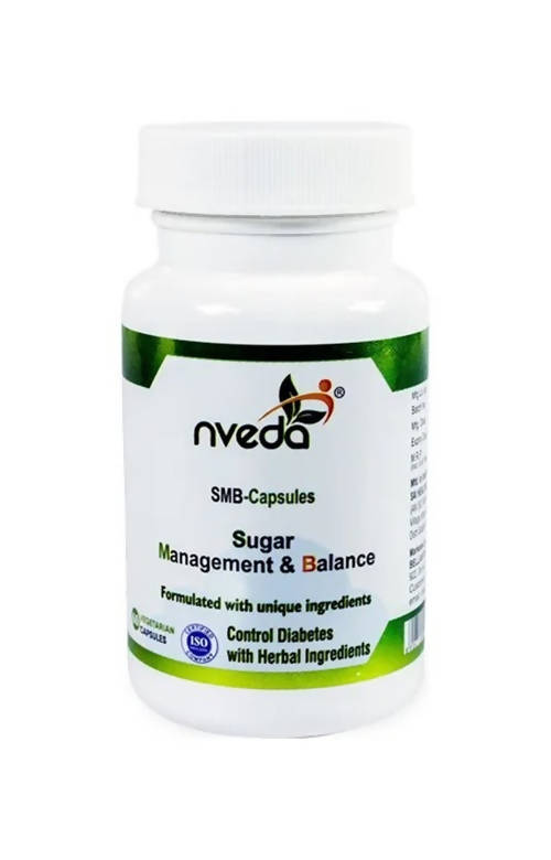 Nveda SMB Capsules For Sugar Management &amp; Balance Capsules