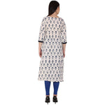 Thumbnail for Kanoor Women's multi cotton straight kurti