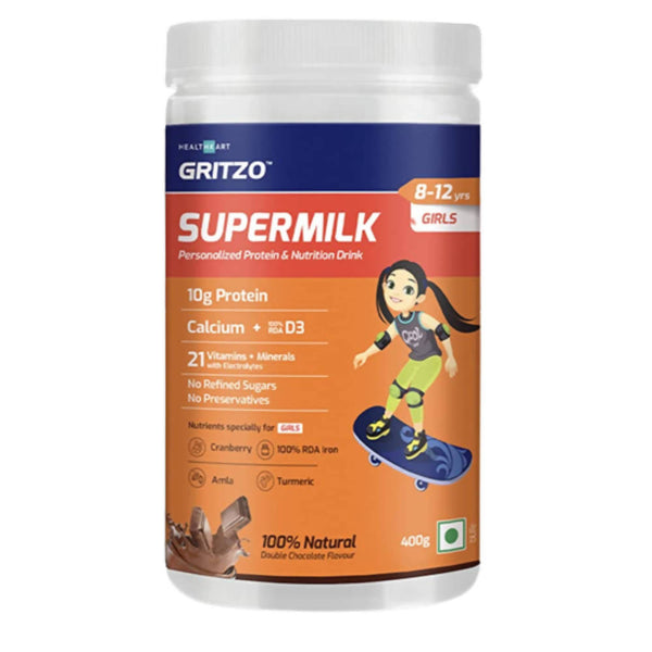 Gritzo SuperMilk Personalized Protein & Nutrition Drink - Distacart