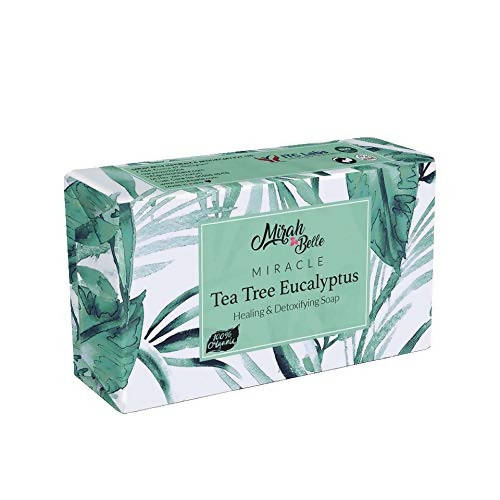 Mirah Belle Tea Tree Eucalyptus Detoxifying Soap - Distacart