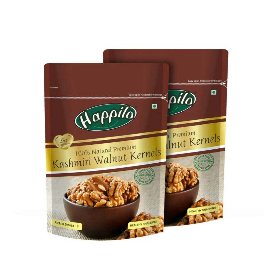 Happilo 100% Natural Kashmiri Walnut Kernels - Distacart