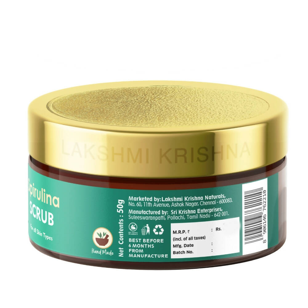 Lakshmi Krishna Naturals Spirulina Scrub - Distacart