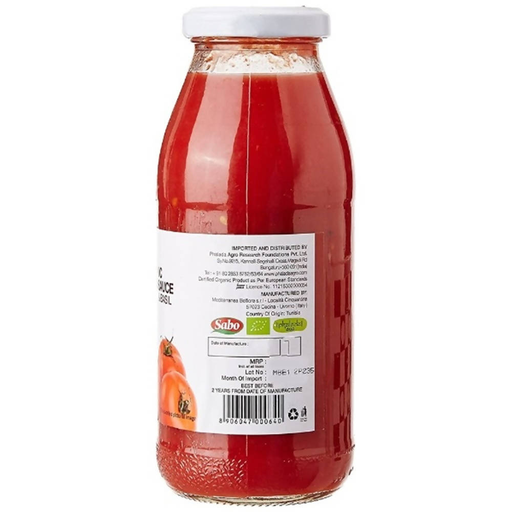 Organic Pasta Sauce Tomato & Basil