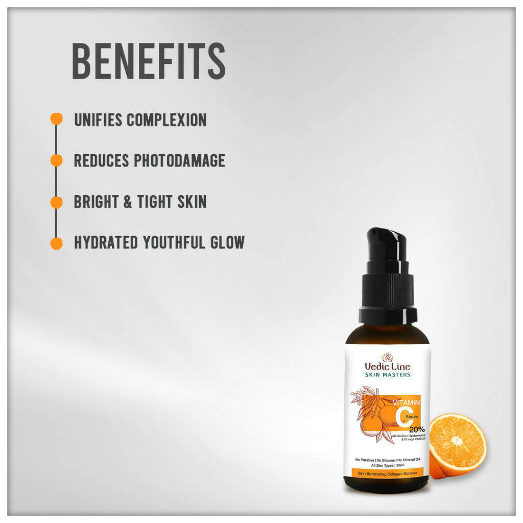 Vedic Line Vitamin C Serum - Distacart