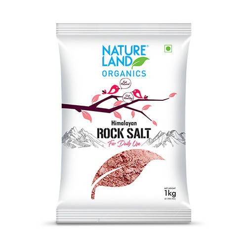 Nature Land Organics Himalayan Pink Rock Salt - Distacart