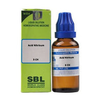 Thumbnail for SBL Homeopathy Acid Nitricum Dilution 3 CH (30 ml)