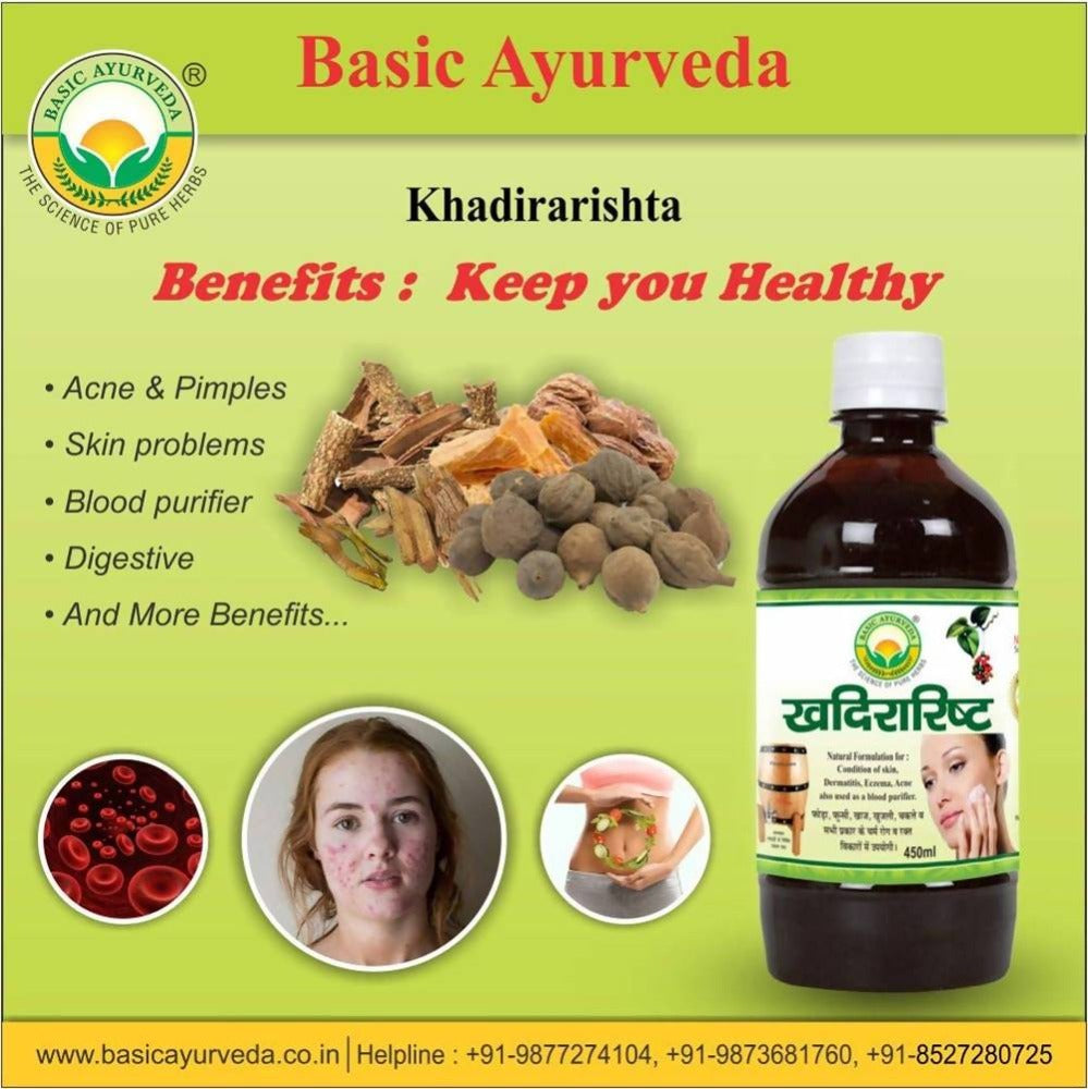 Basic Ayurveda Khadirarishta Benefits