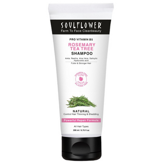 Soulflower Rosemary Tea Tree Shampoo - Distacart