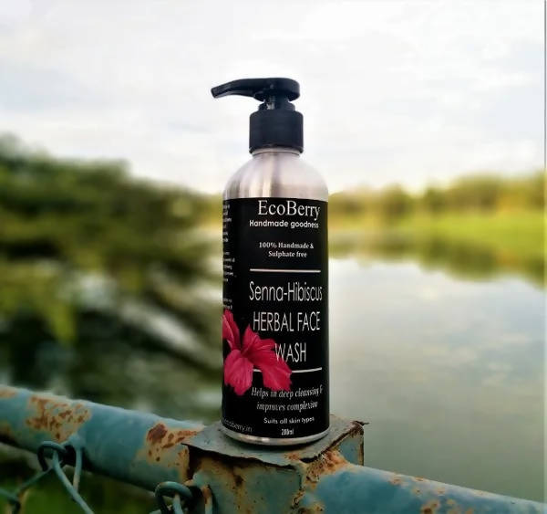 Ecoberry Senna Hibiscus Herbal Face Wash