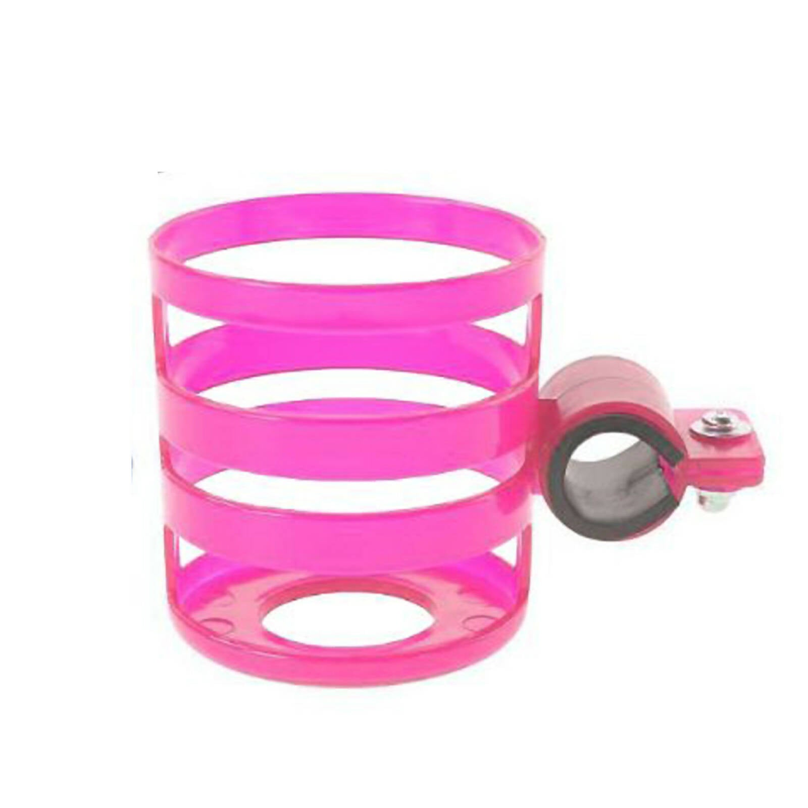 Safe-O-Kid Universal Stroller & Pram cup or Mug holder for kids- Pink - Distacart