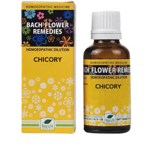 New Life Homeopathy Bach Flower Remedies Chicory Dilution