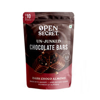 Thumbnail for Open Secret Dark Choco Almond Chocolate Bars - Distacart