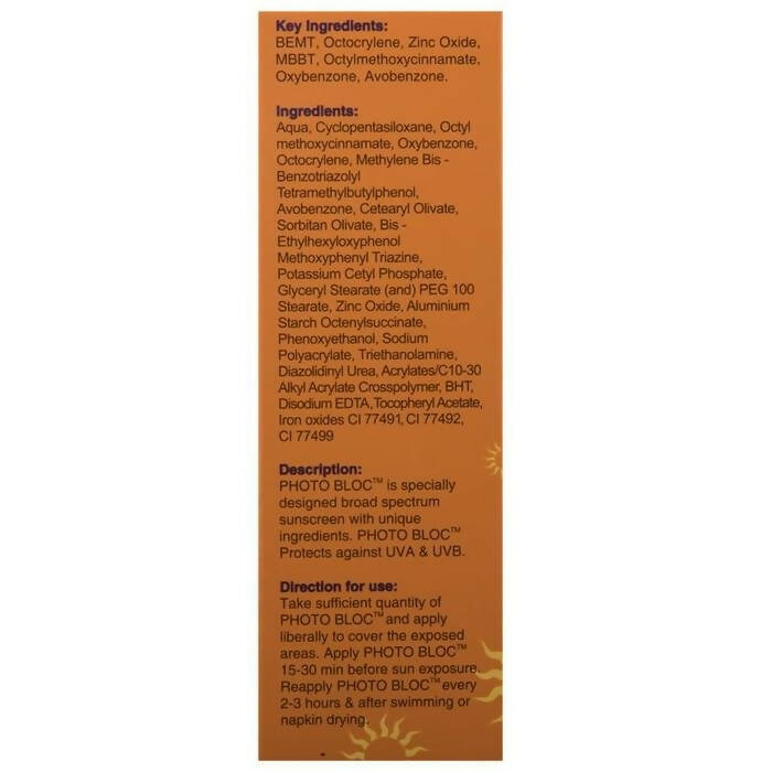 Photobloc Sunscreen SPF 50+ PA++++ for UVA/UVB Protection - Distacart