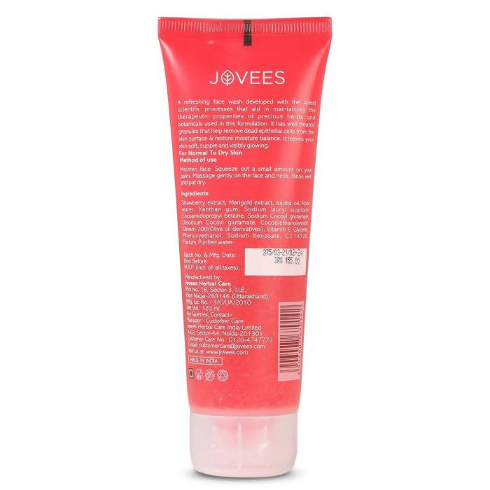 Jovees Strawberry Face Wash - Distacart