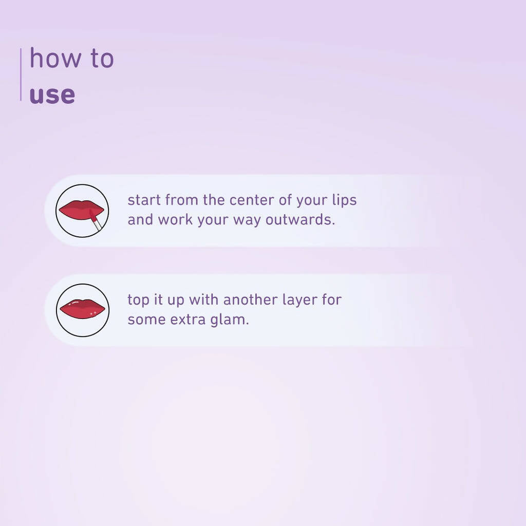 Plum Glassy Glaze Lip Lacquer 3-in-1 Lipstick + Lip Balm + Gloss 01 Pink Whisper - Distacart