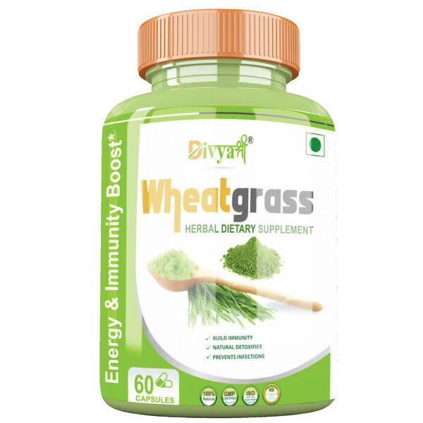 Divya Shree Wheatgrass Capsules - Distacart