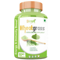 Thumbnail for Divya Shree Wheatgrass Capsules - Distacart