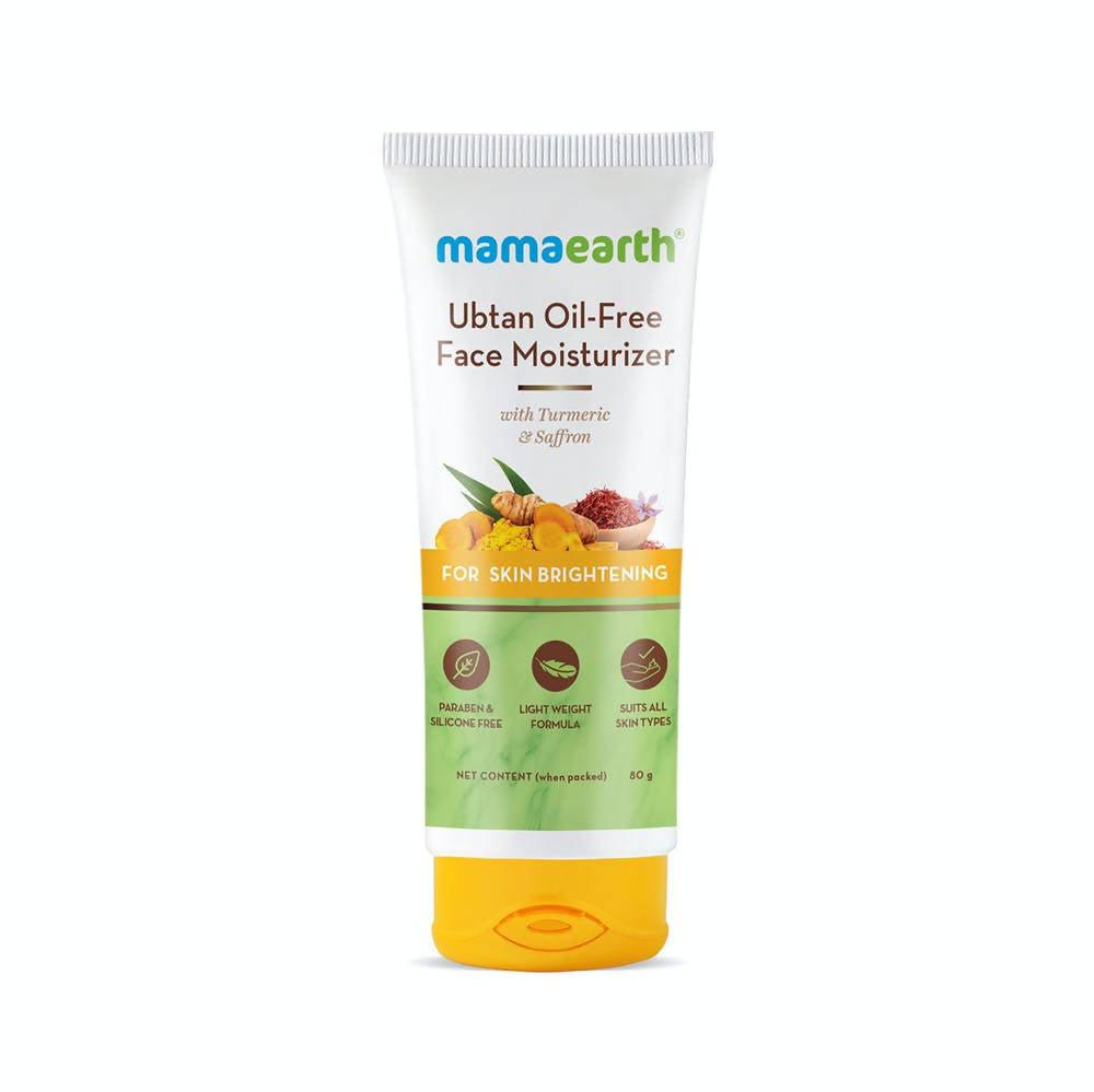 Mamaearth Ubtan Oil-Free Face Moisturizer with Turmeric & Saffron