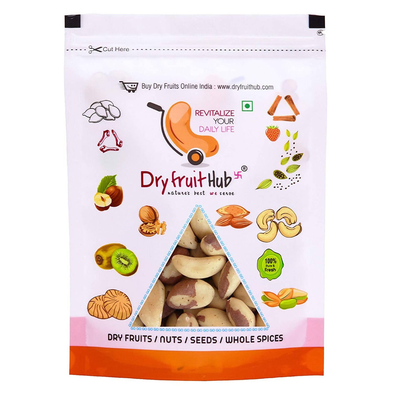 Dry Fruit Hub Brazil Nuts