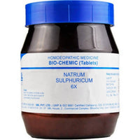 Thumbnail for SBL Homeopathy Natrum Sulphuricum 6X Tablet - Distacart