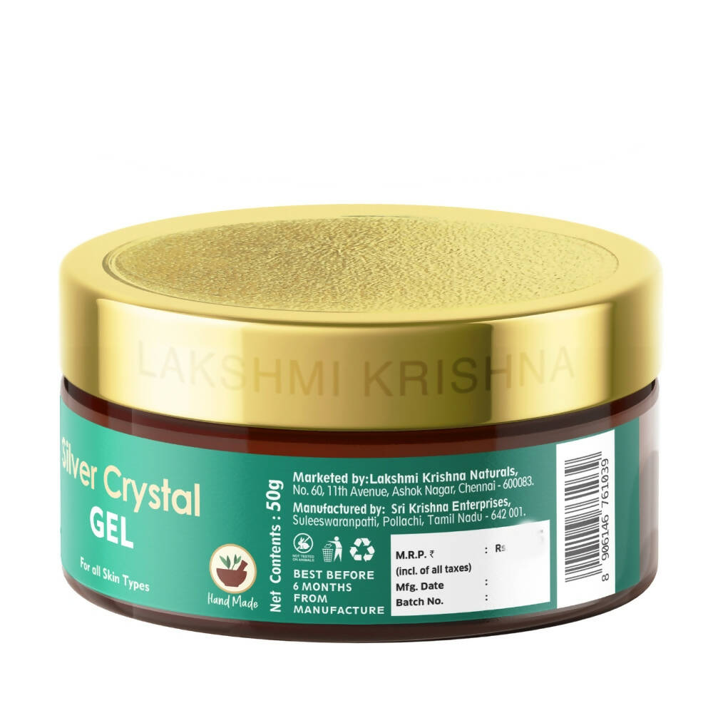 Lakshmi Krishna Naturals Silver Crystal Gel - Distacart
