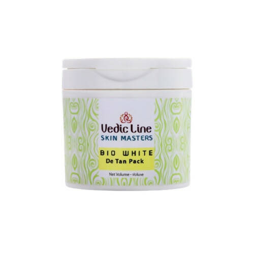 Vedic Line Skin Masters Bio White De Tan Face Pack - Distacart