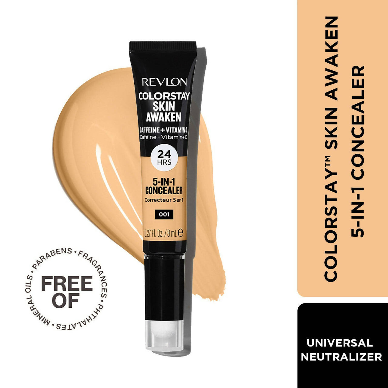 Revlon Colorstay Skin Awaken 5-in-1 Concealer - Universal Neutralizer - Distacart