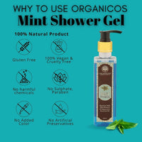 Thumbnail for Organicos Mint Shower Gel - Distacart