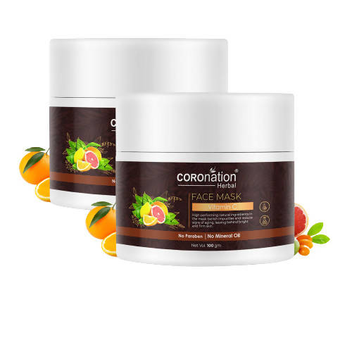 Coronation Herbal Vitamin C Face Mask - Distacart