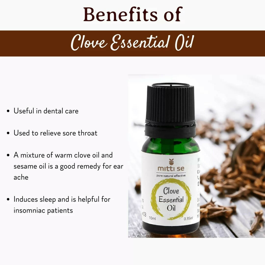 Mitti Se Clove Essential Oil - Distacart