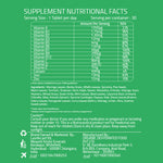 Thumbnail for Laurik Multivitamin Tablets For Men | Vitamin A, C, D ,E With B Vitamins, Iron, Zinc & Calcium Supplements For Overall Health - Distacart