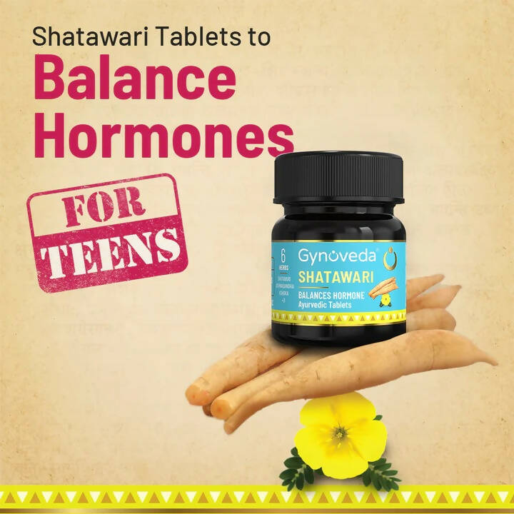 Gynoveda Shatawari Ayurvedic Tablets - Distacart