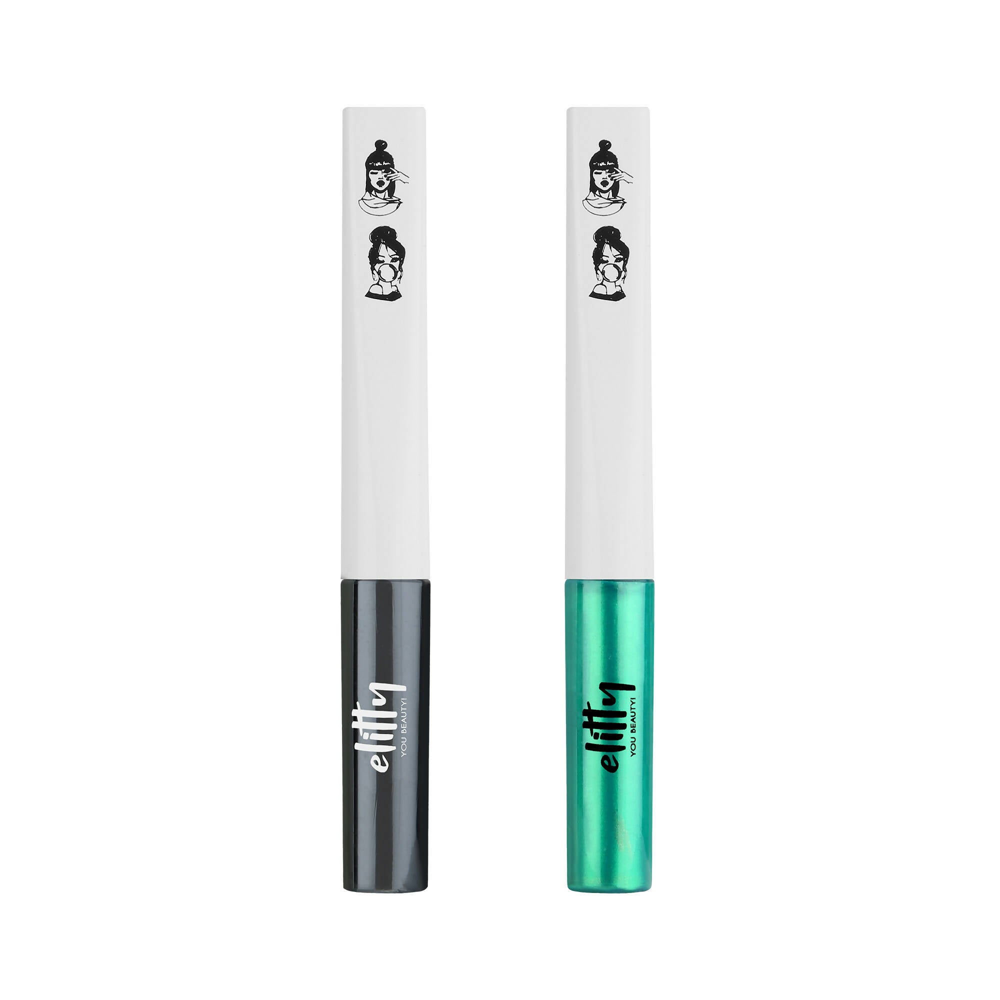 Elitty Eye Gotta Feeling Wildchild Pop Color Eyeliner Combo - Distacart