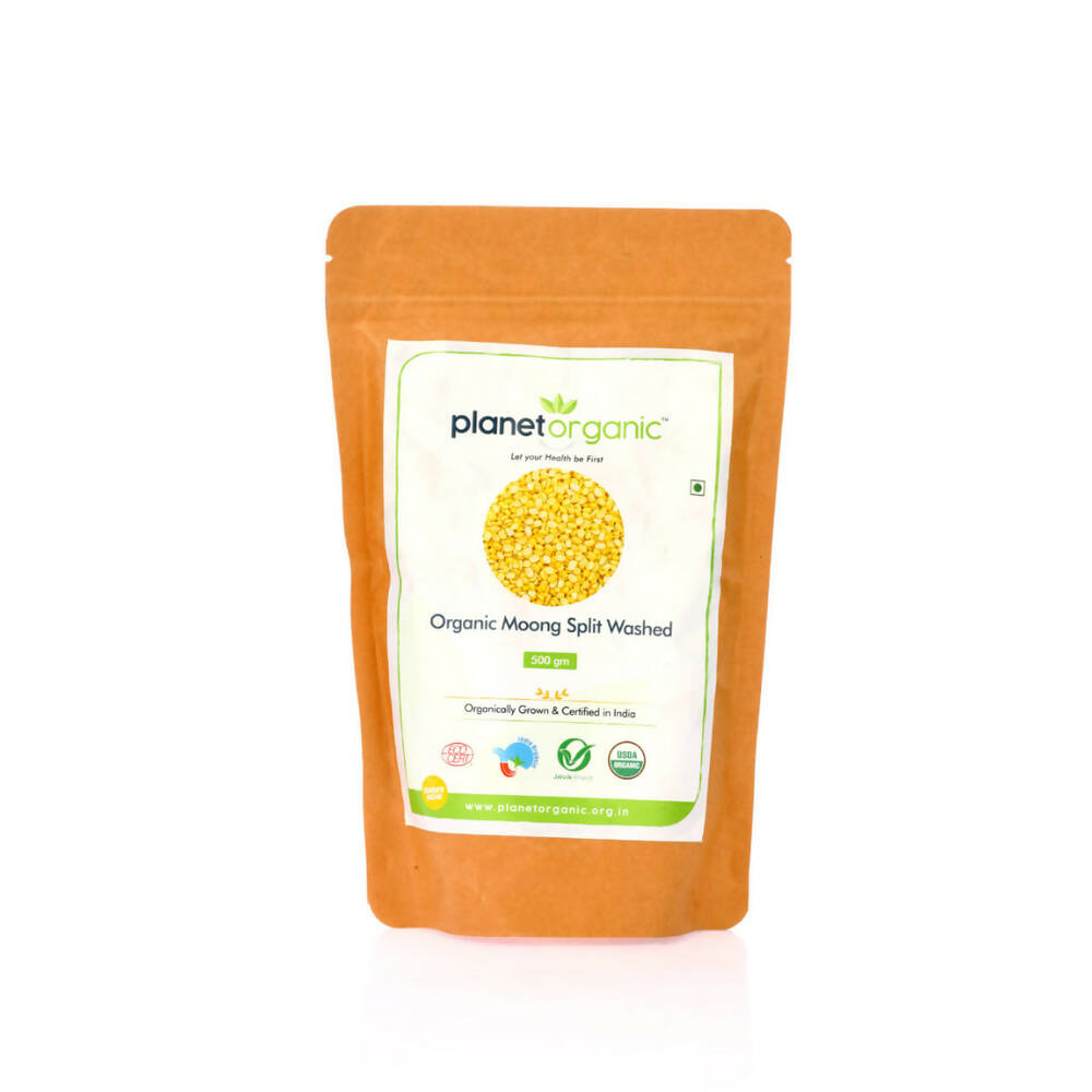 Planet Organic Moong Dal Split Washed - Distacart