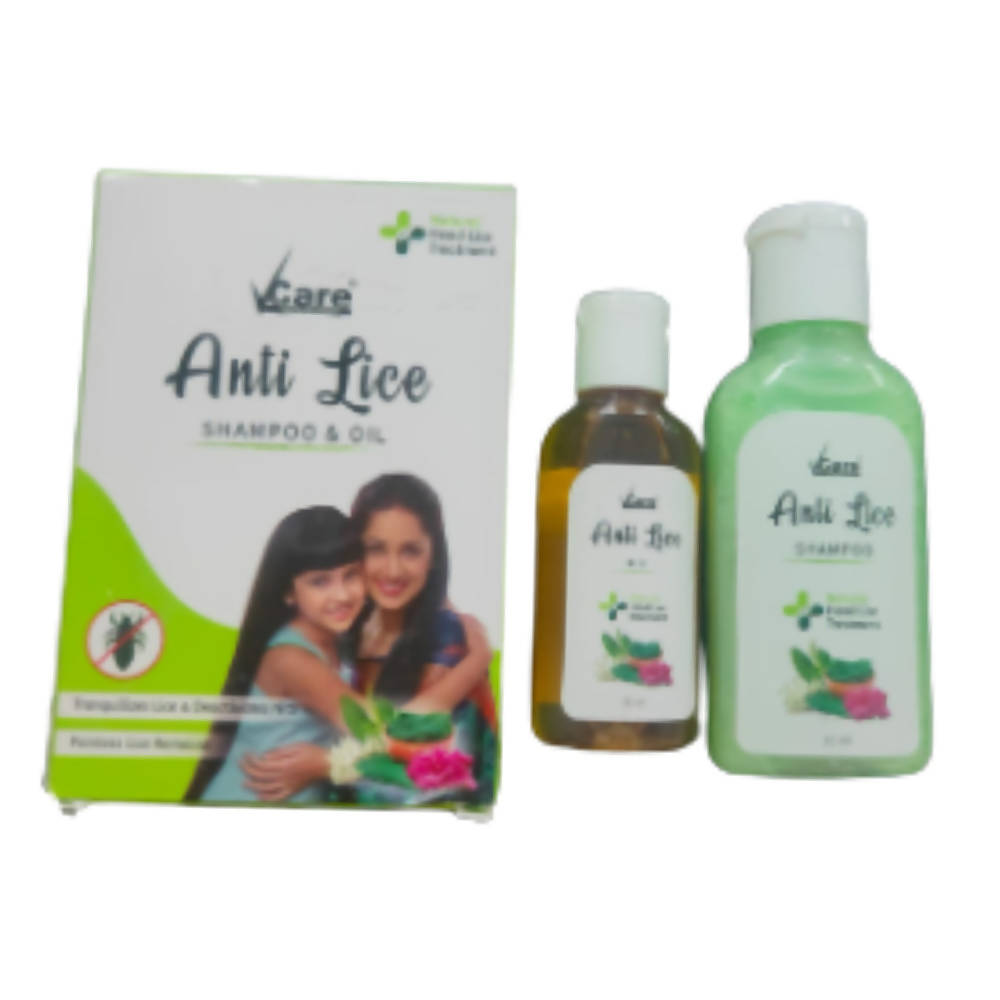 VCare Lice and Nits Shampoo & Oil
