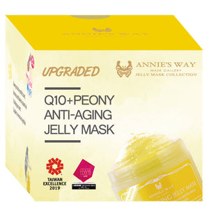 Annie's Way Q10 + Peony Anti-Aging Jelly Mask - Distacart