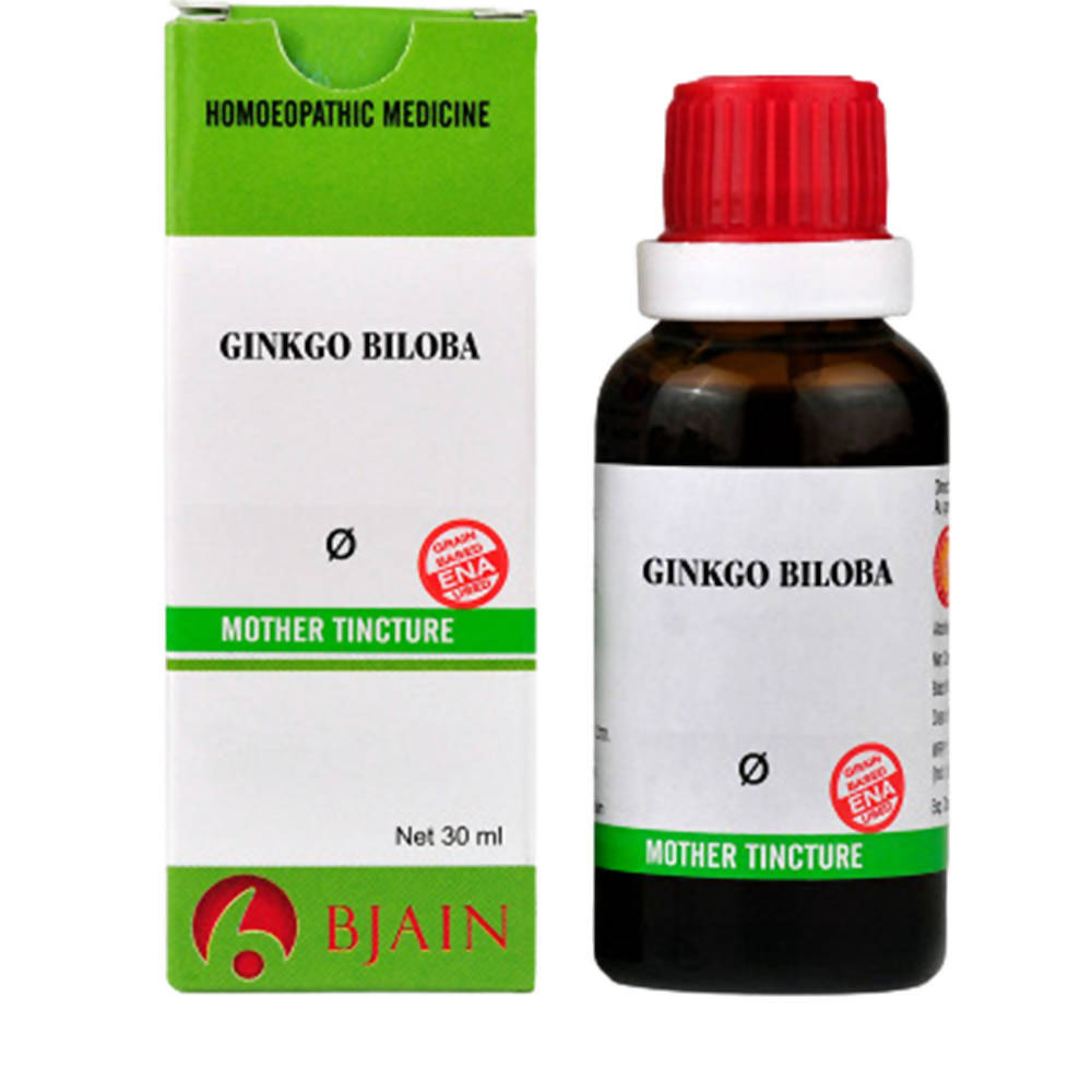 Bjain Homeopathy Ginkgo Biloba Mother Tincture Q - Distacart