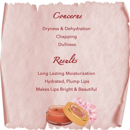 Khadi Essentials Wild Rose Lip Balm with Shea Butter & Essential Oils - Distacart