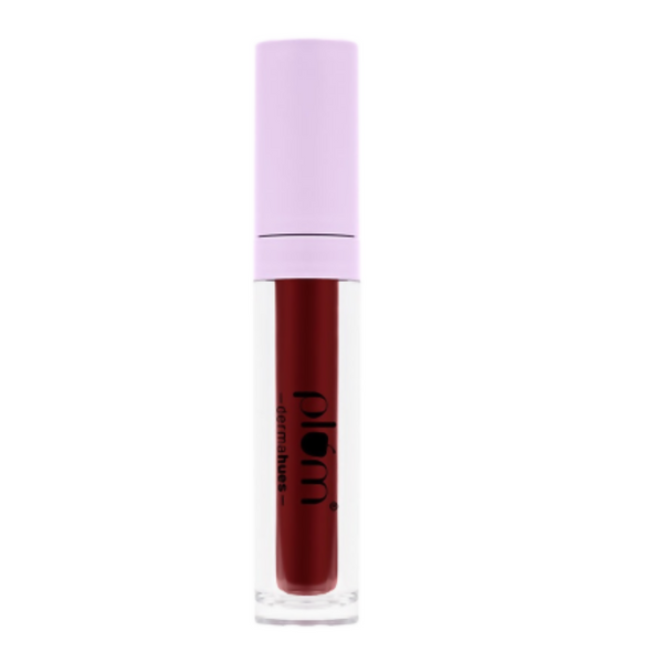 Plum Glassy Glaze Lip Lacquer 3-in-1 Lipstick + Lip Balm + Gloss 10 Pinot Passion - Distacart