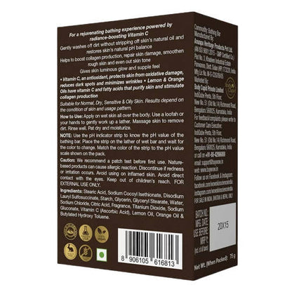 Wow Skin Science Brightening Vitamin C Bathing Bar - Distacart