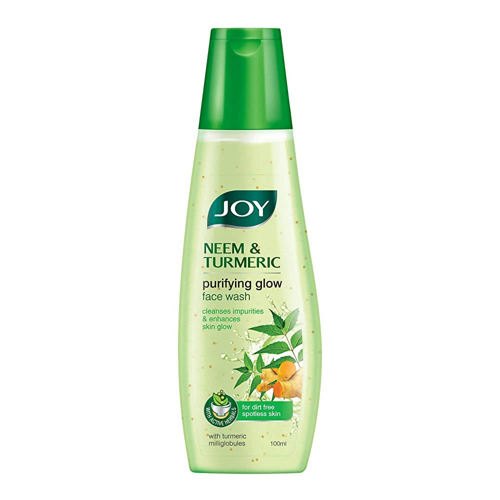 Joy Neem & Turmeric Purifying Glow Face Wash - Distacart