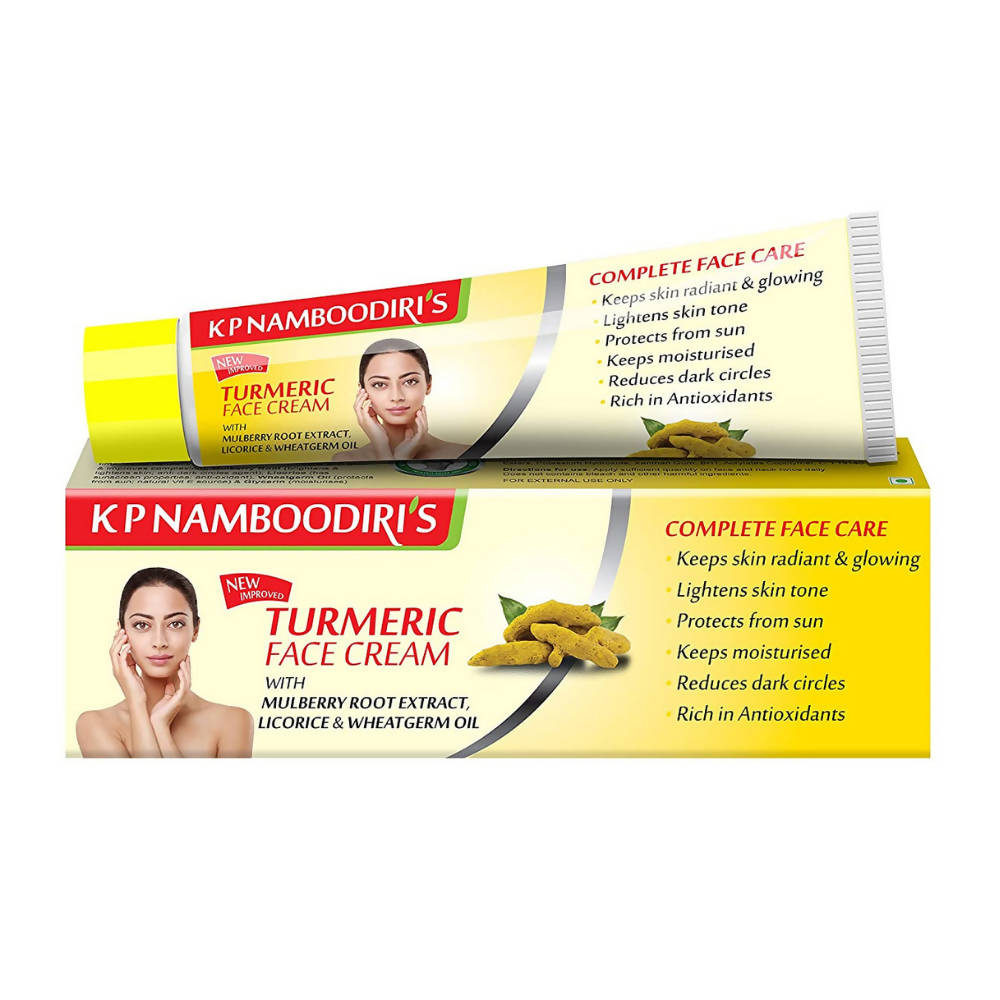 Kp Namboodiri's Turmeric Face Cream - Distacart