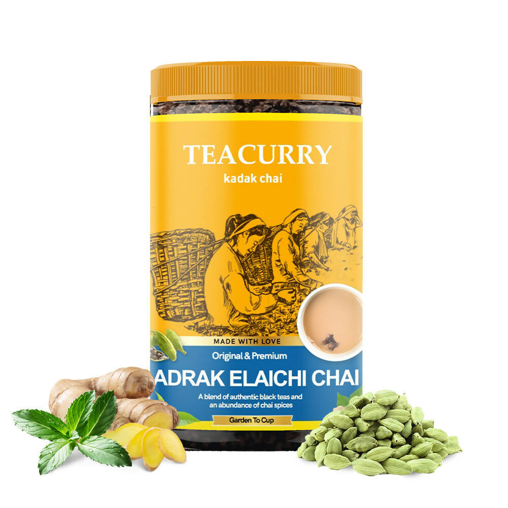 Teacurry Adrak Elaichi Chai Powder - Distacart